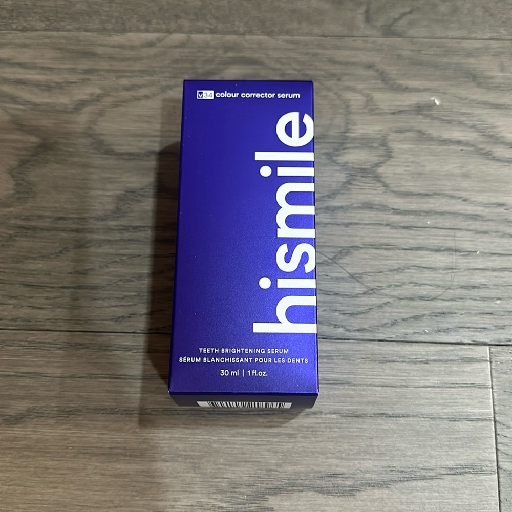 Hismile teeth, brightening serum